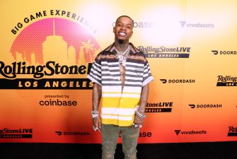 Tory Lanez at an event in Los Angeles promoting the Rolling Stone Live experience.