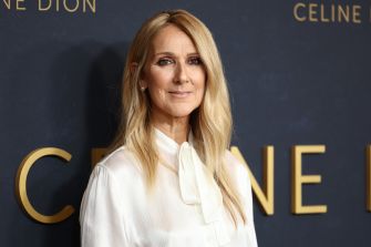 Céline Dion at an event, showcasing her signature style and elegance.