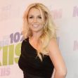 Britney Spears smiling at a promotional event for KIIS FM. Britney Spears smiling at a promotional event for KIIS FM.