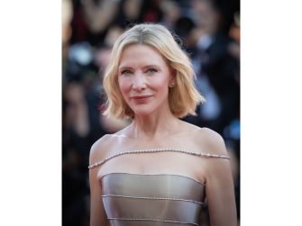Cate Blanchett at the Cannes Film Festival, discussing the impact of the #MeToo movement on Hollywood and broader cultural issues.