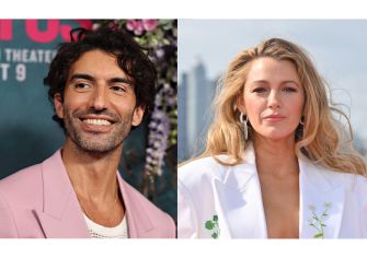 Blake Lively and Justin Baldoni at events related to their legal dispute over the film "It Ends With Us."