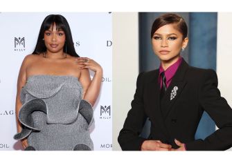 Image of Lizzo and Zendaya, two prominent female artists involved in upcoming biopics about influential musicians.