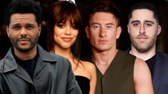 Image depicting The Weeknd, Jenna Ortega, Barry Keoghan, and Trey Edward Shults.